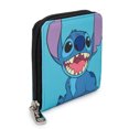 thumbnail image 2 of Disney Lilo  and  Stitch Smiling Pose Zip Around Wallet, 2 of 3