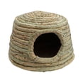 thumbnail image 2 of Maytalsory Rabbit Grass House Stable Playhouse Nest Shelter Straw for Canary Ferret Large Brown Small, 2 of 6