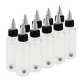 thumbnail image 4 of Tachiuwa 10 Pcs Plastic Empty Liquid Bottle with Twist Top Caps Leak 60ml, 4 of 6