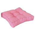 thumbnail image 1 of Coussin de Sol en Lin avec Rembourrage en Coton, Forme Ronde 40 cm pour Yoga Salon Balcon Bureau Extérieur Tatami, 1 of 1