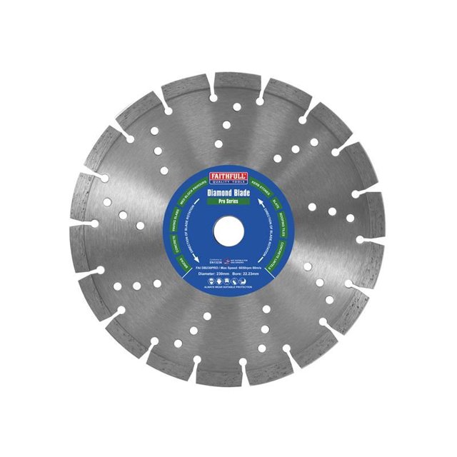 Faithfull - Professional Diamond Blade 230 x 22mm