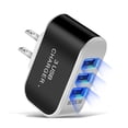thumbnail image 1 of Cagogo under $5 USB Wall Charger, 3 Port USB Wall Charger, Fast Charging Adapter Block, Multi Port Travel Charger, Smartphone Tablet Charger, Compact USB Power Adapter, 1 of 1