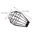 thumbnail image 2 of 1Pc Crawler Box Heating Lamp Anti-hot Mesh Cover Insulation Lamp Shade, 2 of 8