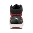 thumbnail image 4 of PUMA Safety Men's Frontcourt Mid Composite Toe Waterproof Work Boot Black/White/Red - 630055, 4 of 6