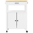 thumbnail image 3 of vidaXL Kitchen Trolley MONZA 60x40x90 cm Solid Wood Pine, 3 of 5