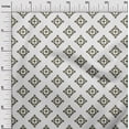 thumbnail image 3 of oneOone Rayon Dark Olive Green Fabric Block Fabric For Sewing Printed Craft Fabric By The Yard 56 Inch Wide, 3 of 5