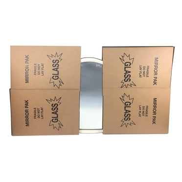 UBOXES 3 Boîtes de Déménagement pour Photos et Miroirs pour Grandes Images jusqu'à 40x60 Pouces