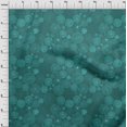 thumbnail image 4 of oneOone Polyester Spandex Teal Green Fabric Abstracts Sewing Material Print Fabric By The Yard 56 Inch Wide, 4 of 5