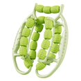 thumbnail image 3 of Siruishop Circular Leg Clamp 23 Wheels Hand Held Muscle Roller for Traveling Hand Green, 3 of 8