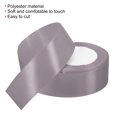thumbnail image 3 of Unique Bargains 1.5 Inch Wide 24 Yards Satin Ribbon, Double Face Solid Crafts Roll for Party Home DIY Wrapping Decoration, Pink, 3 of 6
