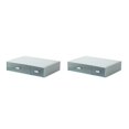 thumbnail image 3 of fastboy Neat And Tidy Storage Box - plify Life With Organized Storage Multilayer Stackable Desk Organizer blue 2 drawer 2Set, 3 of 6