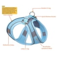 thumbnail image 2 of No Pull Dog Harness No Choke Reflective Pet Vest Adjustable Breathable Mesh Harnesses for Small Dogs Cats Walking, 2 of 7