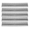 thumbnail image 4 of Outil de Reliure en Papier, Réutilisable, Antirouille et Anticorrosion, Diamètre Intérieur 22 mm, Résistant à l'Usure, Tige de Reliure en Feuilles Mobiles en PP, 10 Pcs, pour Magasin, Noir, 4 of 8