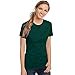 thumbnail image 2 of Hanes T-shirt Nano-T pour Femmes, 2TG, Vert Forêt Profond, 2 of 4