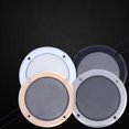 thumbnail image 3 of lionlar Speaker Grill Mesh Decorative Circle Car Audio Metal 8 Inch Golden, 3 of 7