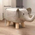 thumbnail image 4 of Small Stools Animal Footstools Multipurpose Cute Cartoon Animal Small Bench For Home Kindergarten, 4 of 5