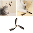 thumbnail image 2 of Jouets pour Animaux Baguette Interactive Jouet pour Chat avec Hélice Remplacement Roue Pro pour Chats 63 Pouces Durable Intérieur Extérieur, 2 of 7