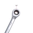 thumbnail image 3 of Unique Bargains 1/4 inch Ratcheting Combination Wrench SAE 72 Teeth 12 Point Ratchet Box Ended Spanner Tools, Cr-V, 3 of 5