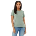 thumbnail image 1 of Bella + Canvas T-Shirt à Manches Courtes Décontracté Heather pour Femmes, 1 of 1