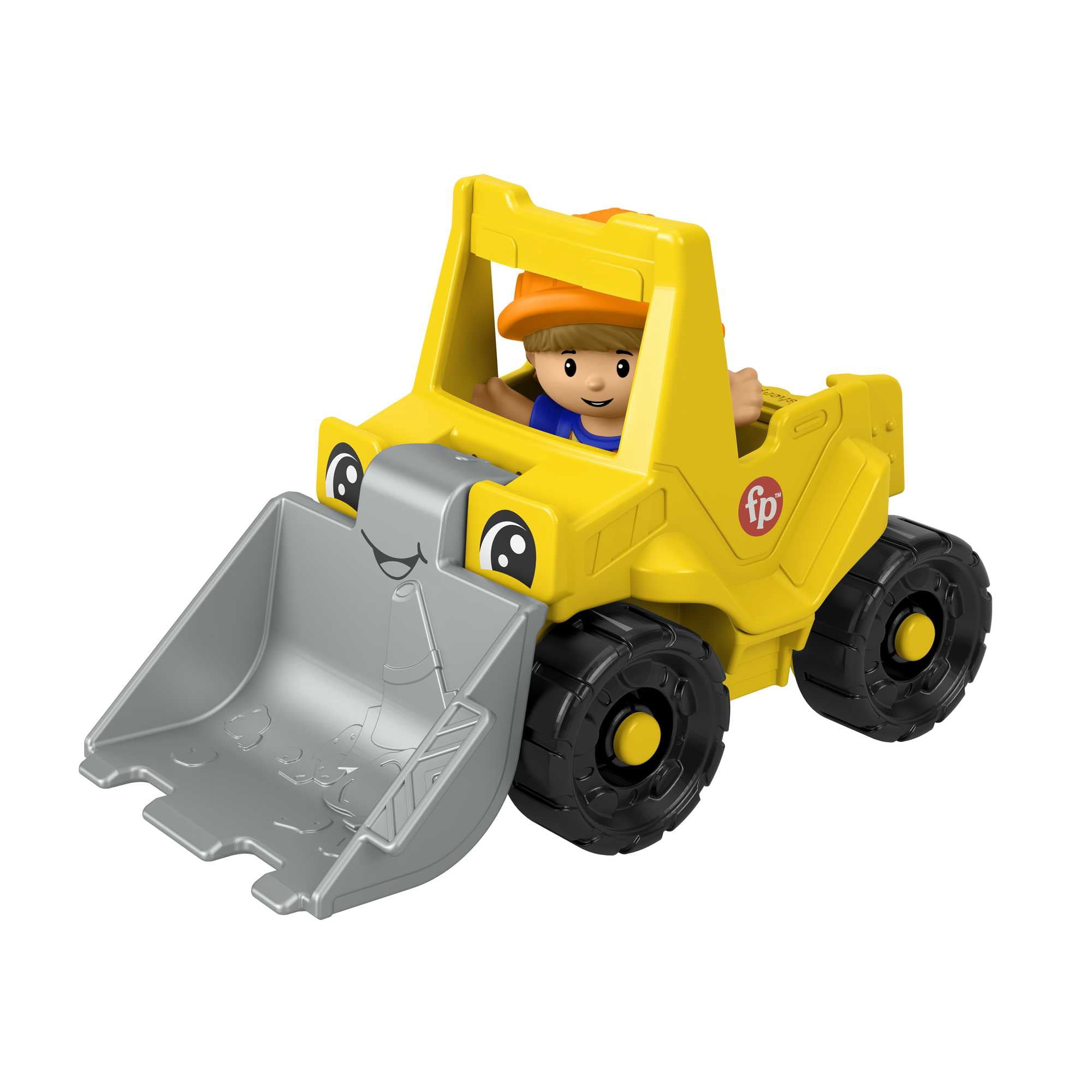 Fisher-Price Little People Bulldozer et figurine, 2 éléments