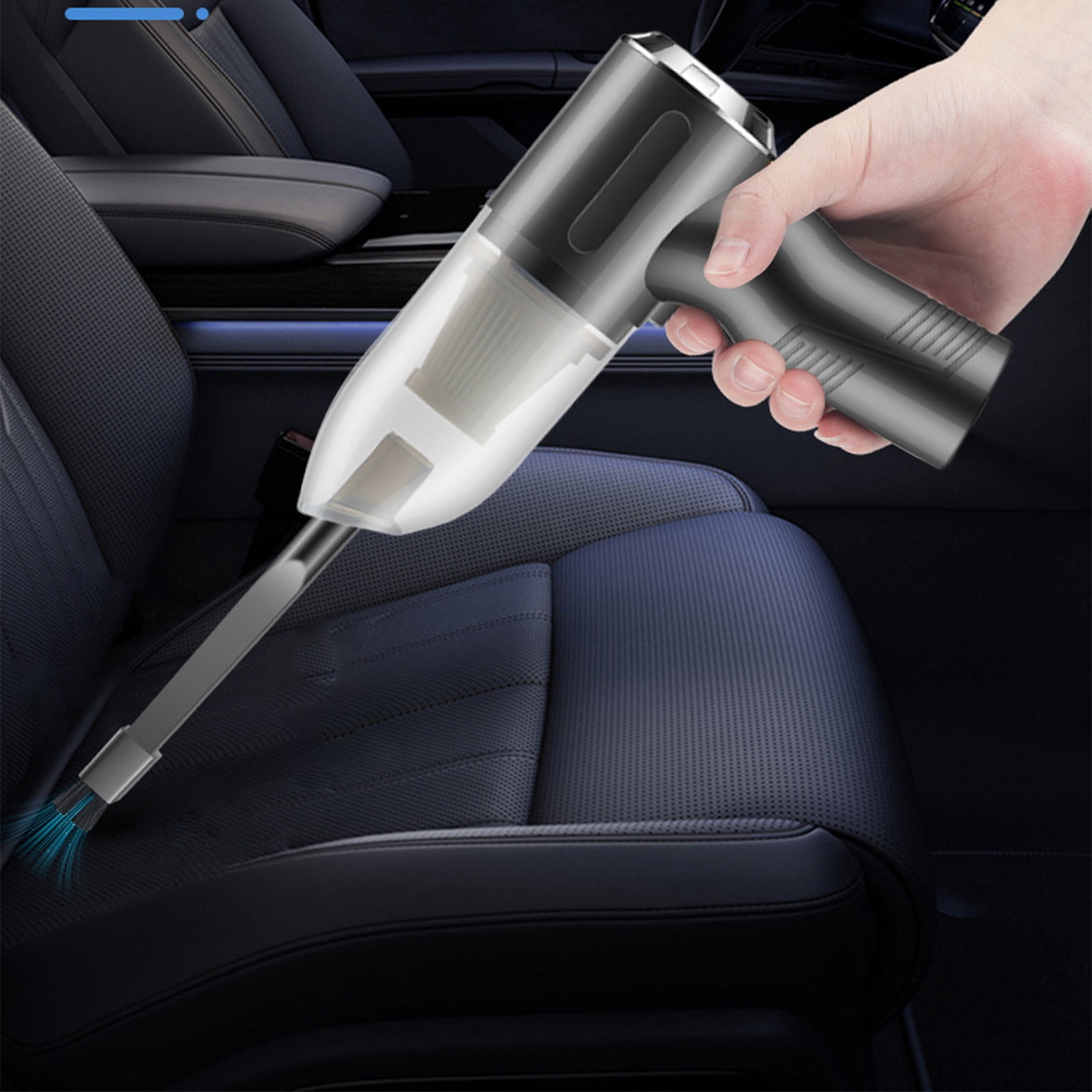 Danhjin Cordless Vacuum Cleaner Vacuum Cleaner, Small Handheld Vacuums, USB Charging Lithium Lon Busters for Keyboard, Computer, Hairs, Car Interior & Other Crevices Cleaning