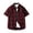 Red2, variant on Posijego Plaid Short Sleeve Shirt for Men Casual Button down Shirts Summer Lightweight Work Dress Shirts