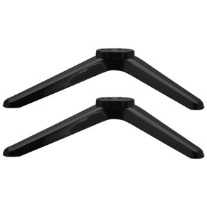 HLONK 1 Paire universelle TV Pieds pour écran plat TV 32in 40in 43in 48in 49in 50in TV Pied de pédalier avec vis TV Pieds de remplacement Tabletop TV Support de montage