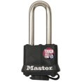 thumbnail image 1 of Master Lock 1-9/16” Covered Laminated Steel Padlock 2” Shackle, 1 of 1