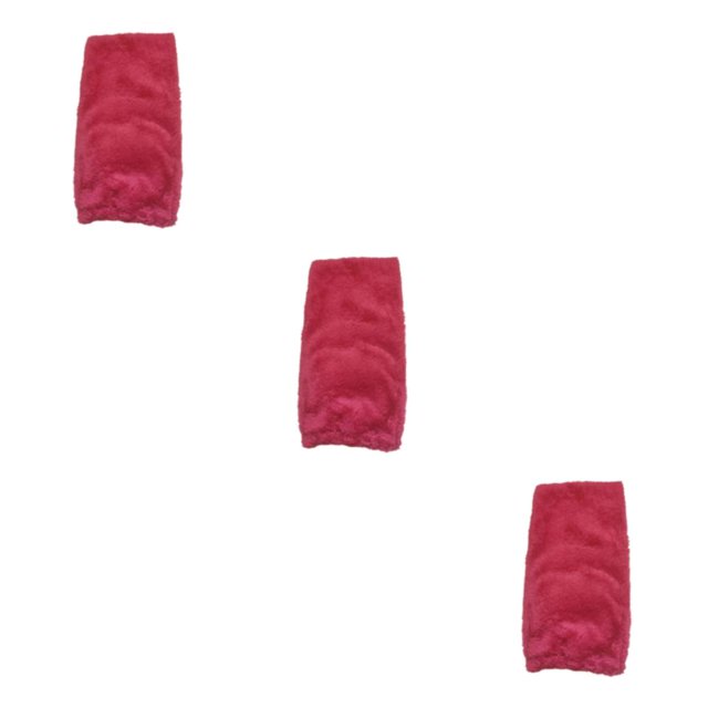 Youkk Warmth And Style Combined In Plush Over Knee Socks Wide Application Gift Idea red 3Set
