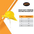 thumbnail image 2 of D5050 Chapeau Traditionnel Sou'Wester Sec King Offshore Jaune, 2 of 6