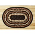 thumbnail image 1 of Capitol Earth Rugs 03-313 Tapis Tressé en Jute Moka-Frappuccino, 1 of 3