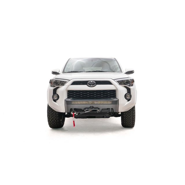 Convient 2014-2023 Toyota 4Runner Fab Fours Bumper T4R-N4551-1 Treuil Caché; Design en une Pièce; Ajustement Direct; Matériel de Montage Inclus; Sans Garde de Grille; avec Support de Treuil