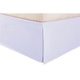 thumbnail image 1 of Jupe de Lit Très Grand en Microfibre Blanc Uni, 1 of 4