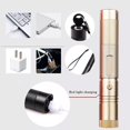 thumbnail image 3 of DEBGFS 303 laser light  green laser flashlight,gold, 3 of 5