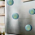 thumbnail image 3 of Elegant Metal Fridge Set for Stylish Kitchen and Note Organization, 3 of 6