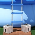 thumbnail image 1 of Fridja Clearance 20L Swimming Pool Ladder Weights,Universal Plastic Pool Step SandBag,Fillable Bag for Above Ground Pool Entry System(Sand Not Included) Holiday Gifts, 1 of 6