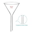 thumbnail image 4 of StonyLab Heavy Wall Borosilicate Glass Funnel 75mm, Lab Grade Chemistry Glassware, 1 Pack Set, 4 of 7