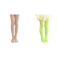 thumbnail image 1 of 2 Pack(A 1PCS & B 1PCS) Multipack Clothes Leggings Pantihose Stretchy Striped Leggings Basic Full Length Ballet Dance Pants Pantyhose for Spring Summer Stocking, 1 of 4