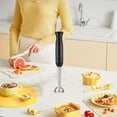 thumbnail image 2 of Immersion Hand Blender 500W Powerful Stick Blender with 9 Speed Control and 5 Attachments Stainless Steel Mixing Wand for Soup Smoothie Whisk Chopper Kitchen Use, 2 of 9