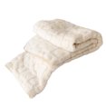 thumbnail image 2 of Dvkptbk Cotton Velvet Blanket Plain Cotton Velvet Blanket Warm Case Edged Casual Blanket Multifunctional Solid Color Cover Blanket Bedding, 2 of 5