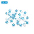 thumbnail image 3 of Unique Bargains Resin Pendants Drops, 30 Pack Mushroom Shape Mini Pendant for Jewelry Making DIY, Blue, 3 of 6