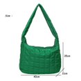 thumbnail image 2 of LinYooLi Quilted Soft Nylon Shoulder Bag Designer Women Padded Handbag Big Totes Hit Winter Fashion Large Capacity Crossbody Bag, 2 of 6