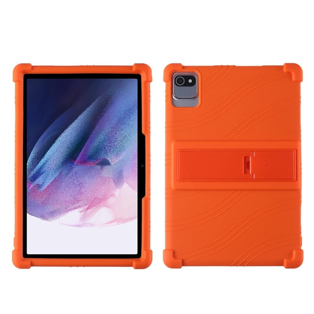 Case For Doogee T10/T10S Tablet Safe Shockproof Silicone Stand Cover Orange Doogee T10 T10S