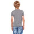 thumbnail image 2 of Bella Canvas Jersey Short-Sleeve Tee 3001Y, L, Deep Heather, 2 of 3