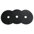 thumbnail image 3 of LEFU for 12 Pack Tree Mulch Mats Non-Woven Fabric Plant Protection Discs 32cm Diameter Shrub Guards Weed Barrier Landscape Rings for Garden Yard Outdoor, 3 of 10