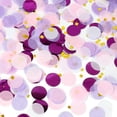 thumbnail image 1 of Langgg Mélange de Couleurs Mariage avec des Bouts de Papier Ronds Dispersés, 1 of 9