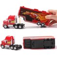 thumbnail image 4 of HAHDAXIA Jouets Mack Uncle Camion 1:55 Modèle Moulé sous Pression Véhicule (Rouge Uncle NO.95), 4 of 4