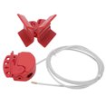 thumbnail image 1 of ANGGREK Câble de Verrouillage Réglable Conception Robuste Durable Câble de Sécurité pour les Vannes de Verrouillage, Kit d'Étiquetage de Verrouillage, Verrouillage de Câble Réglable, 1 of 8