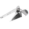 thumbnail image 1 of Delta Style Boat Anchor 4KG Triangle Wing Type Plow Anchor for Boat Mooring On The Beach, 1 of 8