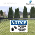 thumbnail image 4 of OSHA Safety First Sign - Not A Walkway Truck Traffic Only | Vinyl Label Decal | Protect Your Business, Work Site,, 4 of 5